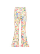 Pantaloni per bambina Stella McCartney Kids multicolore con stampa a fiori TZ6A30 Z3879 999MC STELLA McCARTNEY KIDS 