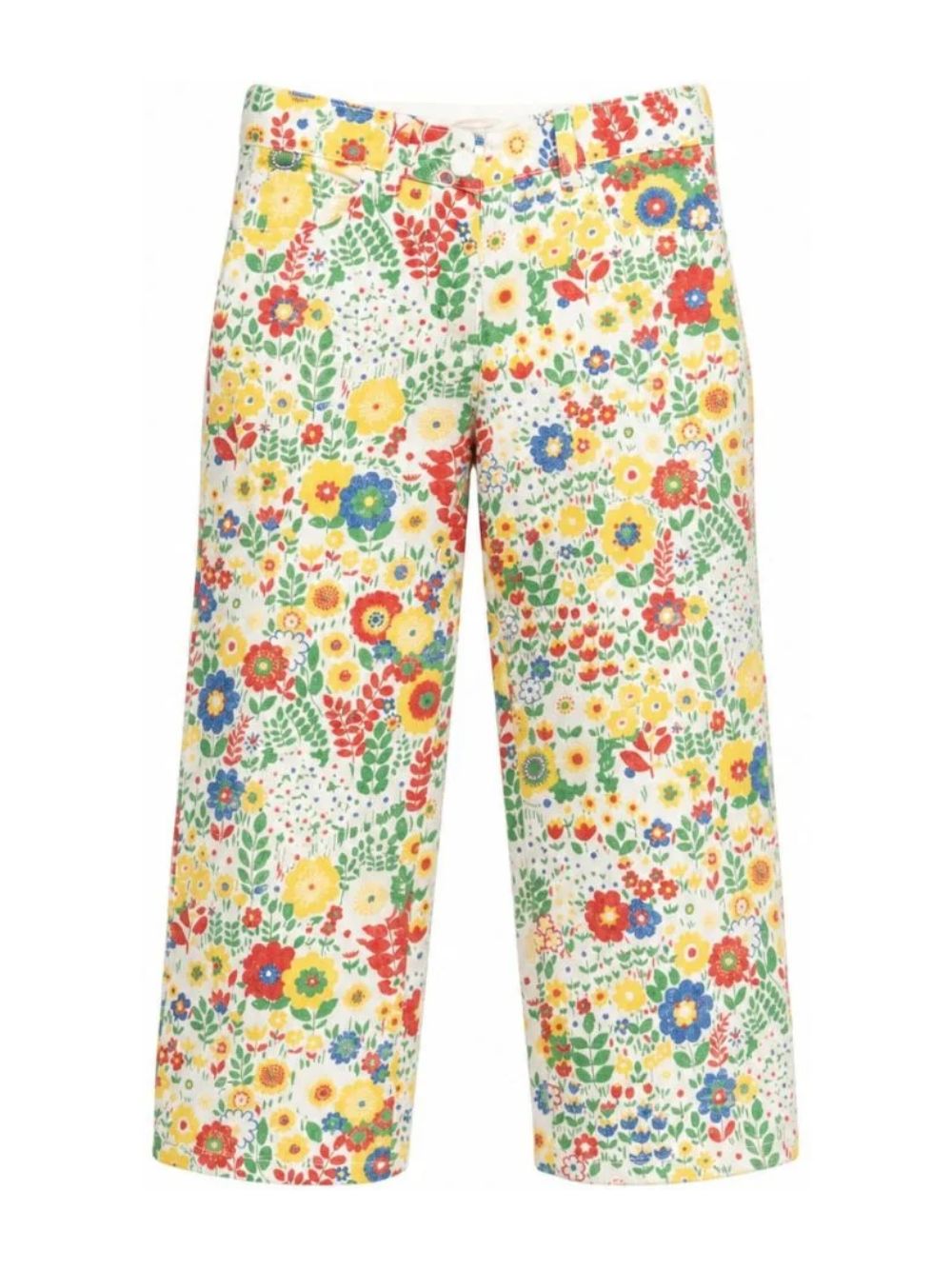 Pantaloni per bambina Stella McCartney Kids multicolore con stampa floreale TZ6A40 Z3891 999MC STELLA McCARTNEY KIDS 