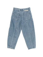 Jeans per bambina Stella McCartney Kids in denim con toppe a contrasto TZ6A70 Z0746 641 STELLA McCARTNEY KIDS 