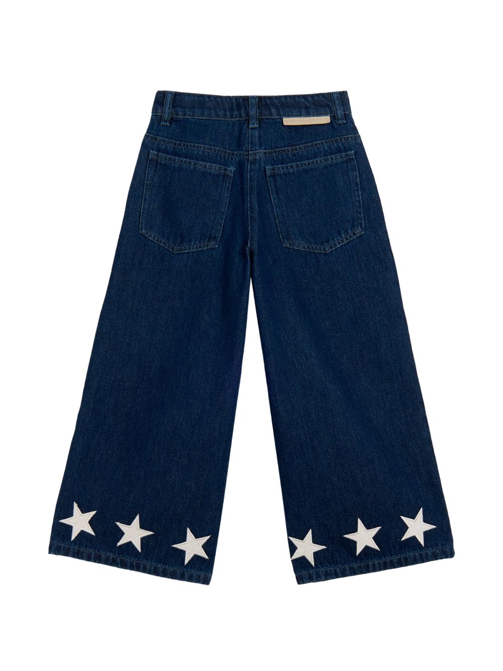 Jeans per bambina Stella McCartney Kids in denim a gamba ampia TZ6B20 Z0746 665 STELLA McCARTNEY KIDS 