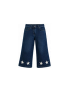 Jeans per bambina Stella McCartney Kids in denim a gamba ampia TZ6B20 Z0746 665 STELLA McCARTNEY KIDS 