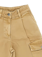 Cargo per bambino Stella McCartney Kids beige con pieghe TZ6C50 Z2661 187 STELLA McCARTNEY KIDS 