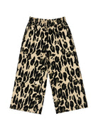 Pantaloni per bambina Stella McCartney Kids beige a gamba ampia leopardati TZ6C70 Z3923 132NE STELLA McCARTNEY KIDS 