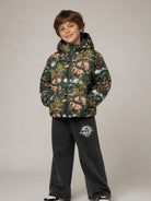 Pantaloni per bambino Stella McCartney Kids grigi con stampa grafica TZ6D30 Z3826 961 STELLA McCARTNEY KIDS 