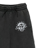 Pantaloni per bambino Stella McCartney Kids grigi con stampa grafica TZ6D30 Z3826 961 STELLA McCARTNEY KIDS 