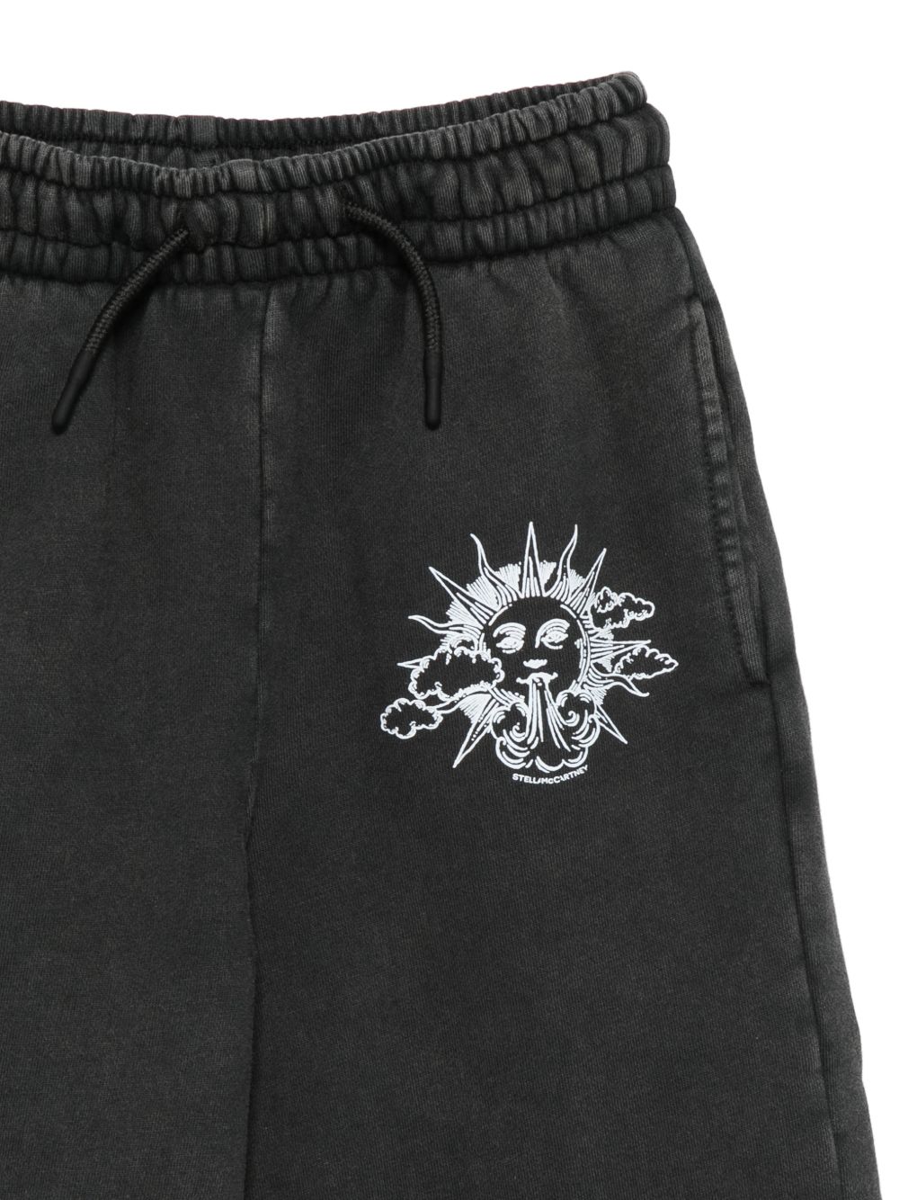 Pantaloni per bambino Stella McCartney Kids grigi con stampa grafica TZ6D30 Z3826 961 STELLA McCARTNEY KIDS 