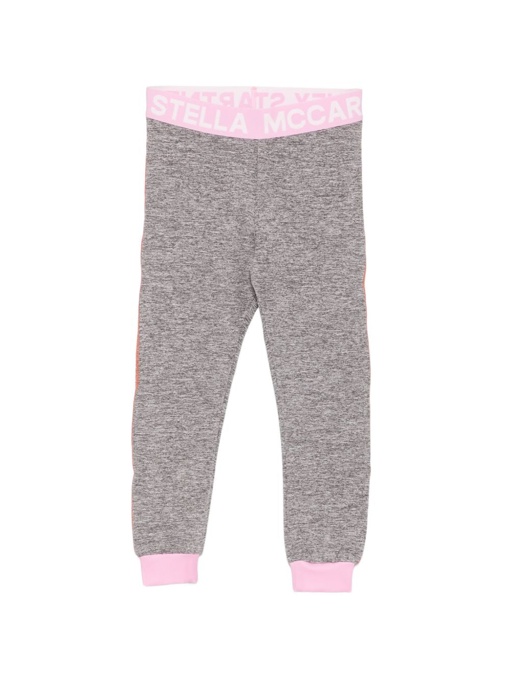 Leggings per bambina Stella McCartney Kids grigio con elastico in vita TZ6D90 Z3968 999 STELLA McCARTNEY KIDS 