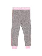 Leggings per bambina Stella McCartney Kids grigio con elastico in vita TZ6D90 Z3968 999 STELLA McCARTNEY KIDS 