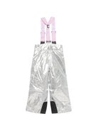 Pantaloni da sci per bambina Stella McCartney Kids argento con design patchwork TZ6E00 Z3967 925 STELLA McCARTNEY KIDS 