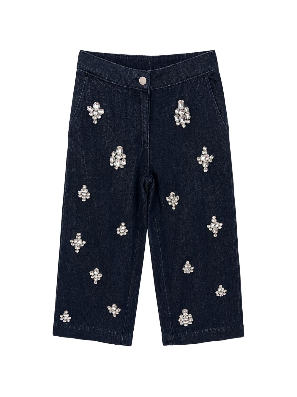 Jeans per bambina Stella McCartney Kids in denim con cristalli TZ6E40 Z0746 620 STELLA McCARTNEY KIDS 