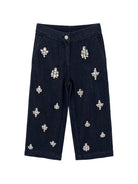 Jeans per bambina Stella McCartney Kids in denim con cristalli TZ6E40 Z0746 620 STELLA McCARTNEY KIDS 
