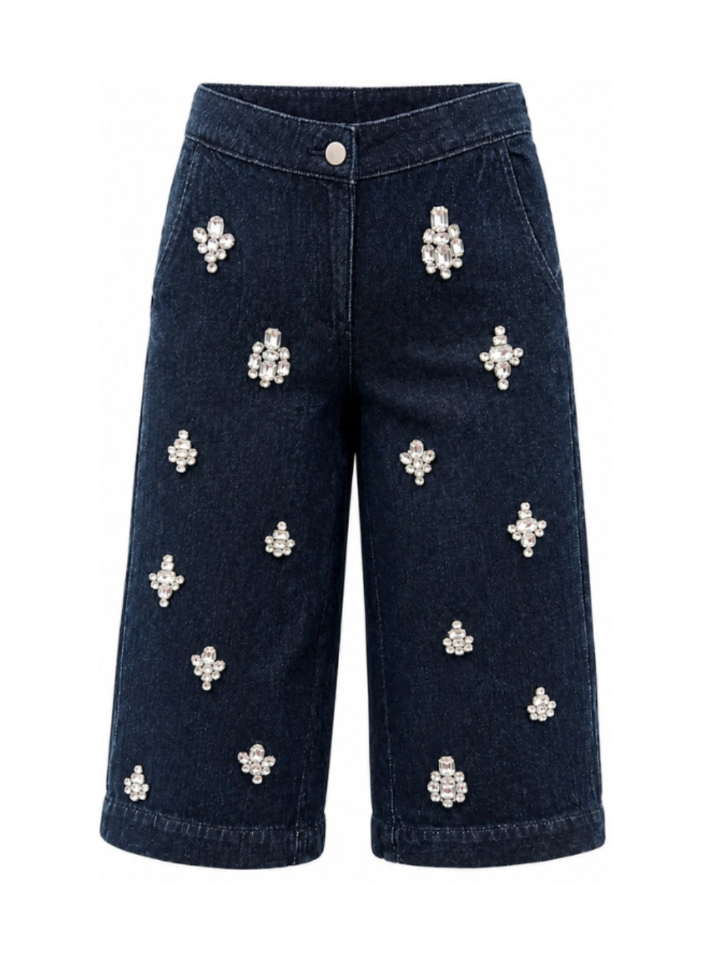 Jeans per bambina Stella McCartney Kids in denim con cristalli TZ6E40 Z0746 620 STELLA McCARTNEY KIDS 