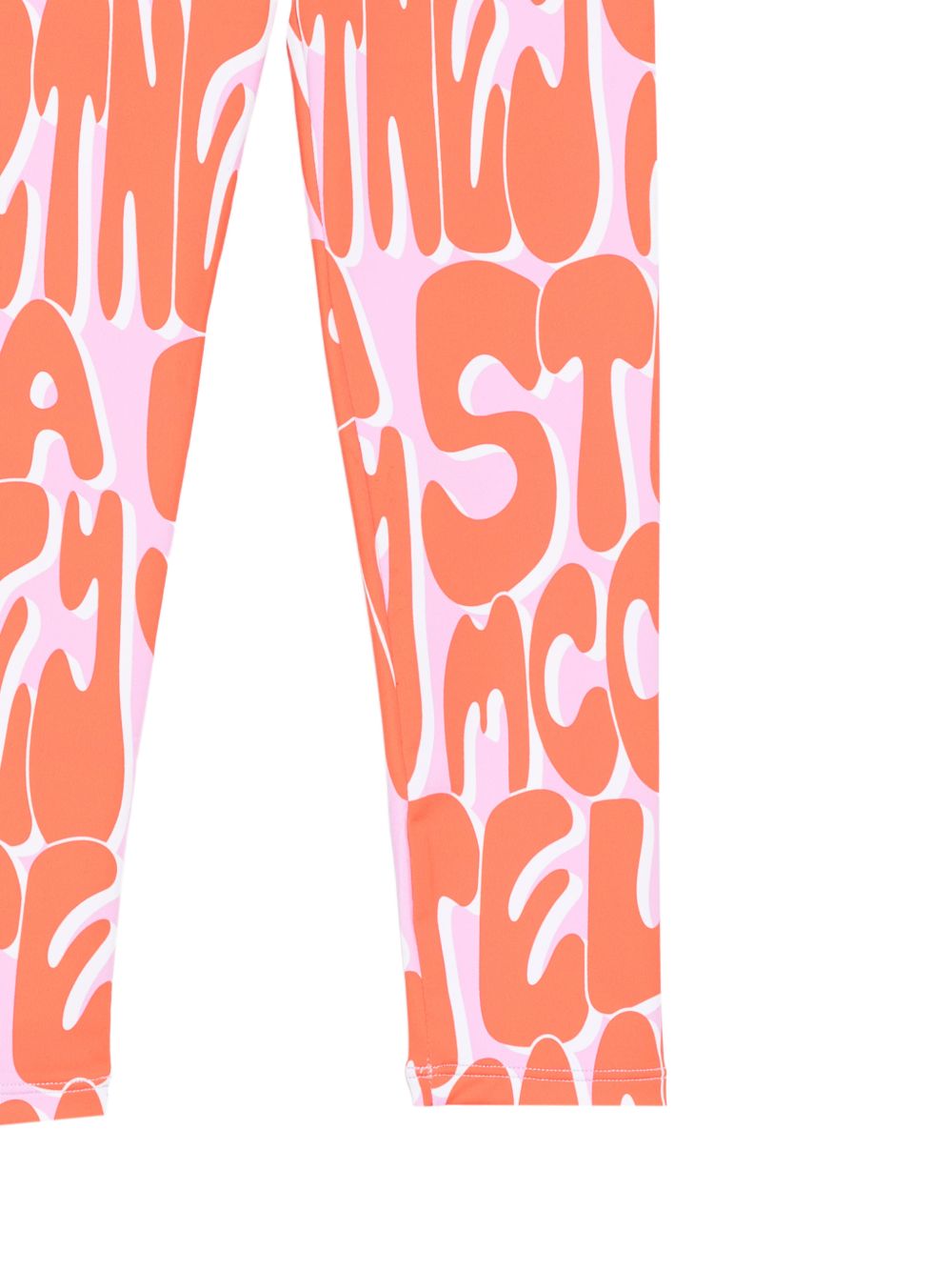 Leggings per bambina Stella McCartney Kids multicolore con logo all-over TZ6E70 Z4189 50GMC STELLA McCARTNEY KIDS 