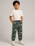 Pantaloni per bambino Stella McCartney Kids verde con stampa grafica TZ6H60 Z3951 737MC STELLA McCARTNEY KIDS 