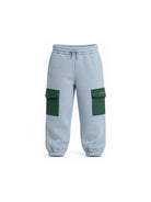 Pantaloni sportivi per bambino Stella McCartney Kids azzurri con due tasche laterali TZ6H90 Z3059 643 STELLA McCARTNEY KIDS 