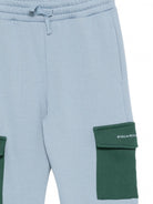 Pantaloni sportivi per bambino Stella McCartney Kids azzurri con due tasche laterali TZ6H90 Z3059 643 STELLA McCARTNEY KIDS 