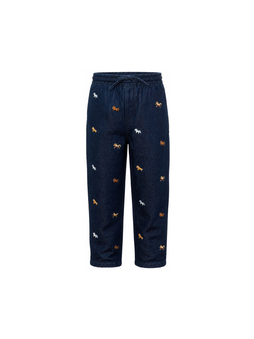 Jeans dritti per bambino Stella McCartney Kids in denim con coulisse TZ6I10 Z4062 620EM STELLA McCARTNEY KIDS 