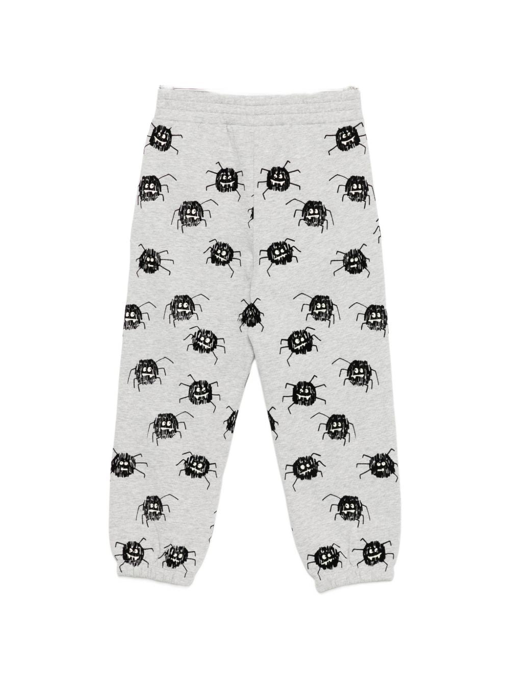 Pantaloni sportivi per bambino Stella McCartney Kids grigi con stampa ragni TZ6L40 Z3962 807MC STELLA McCARTNEY KIDS 