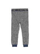 Leggings per bambina Stella McCartney Kids grigio con elastico in vita TZ6L70 Z3968 999 STELLA McCARTNEY KIDS 