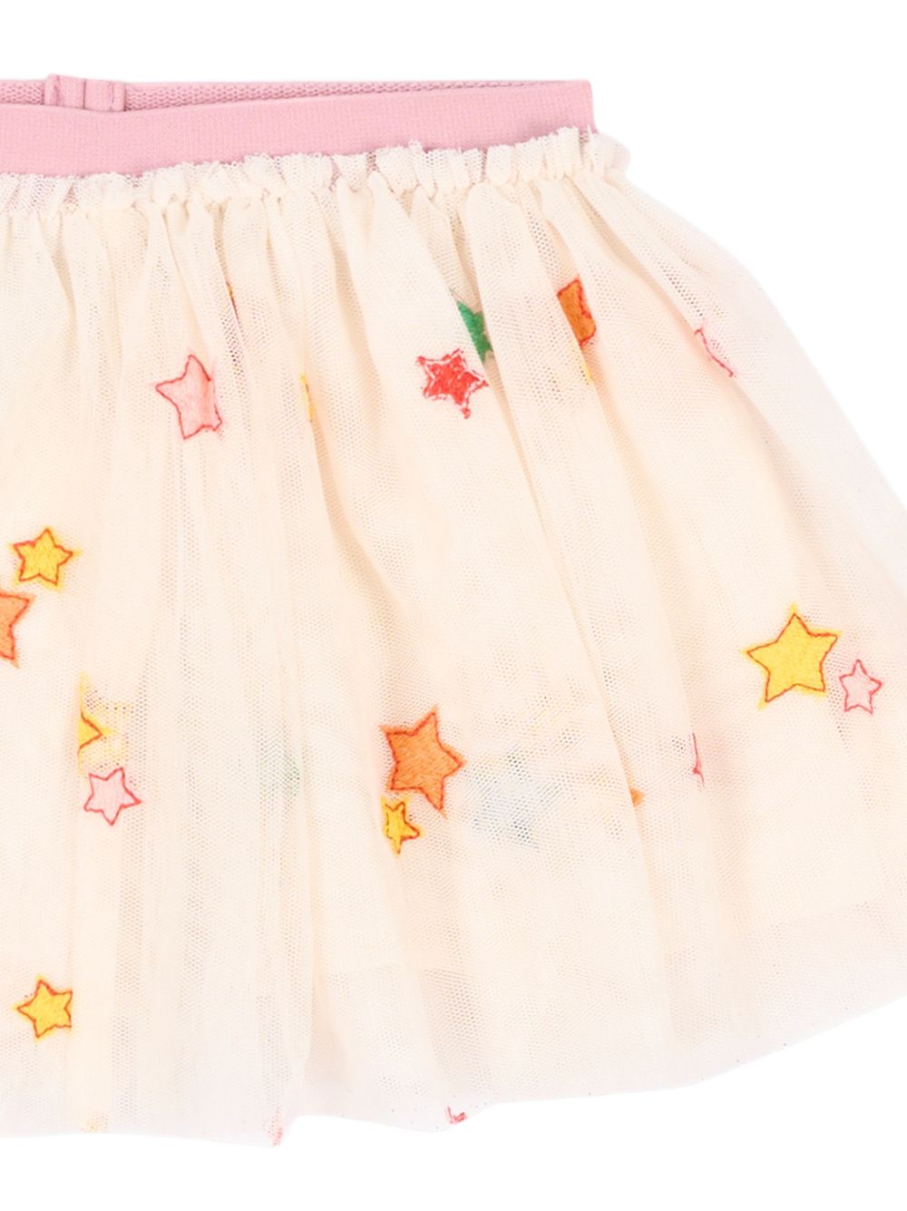 Gonna per neonata Stella McCartney Kids rosa con stelline ricamate TZ7001 Z3867 189MC STELLA McCARTNEY KIDS 