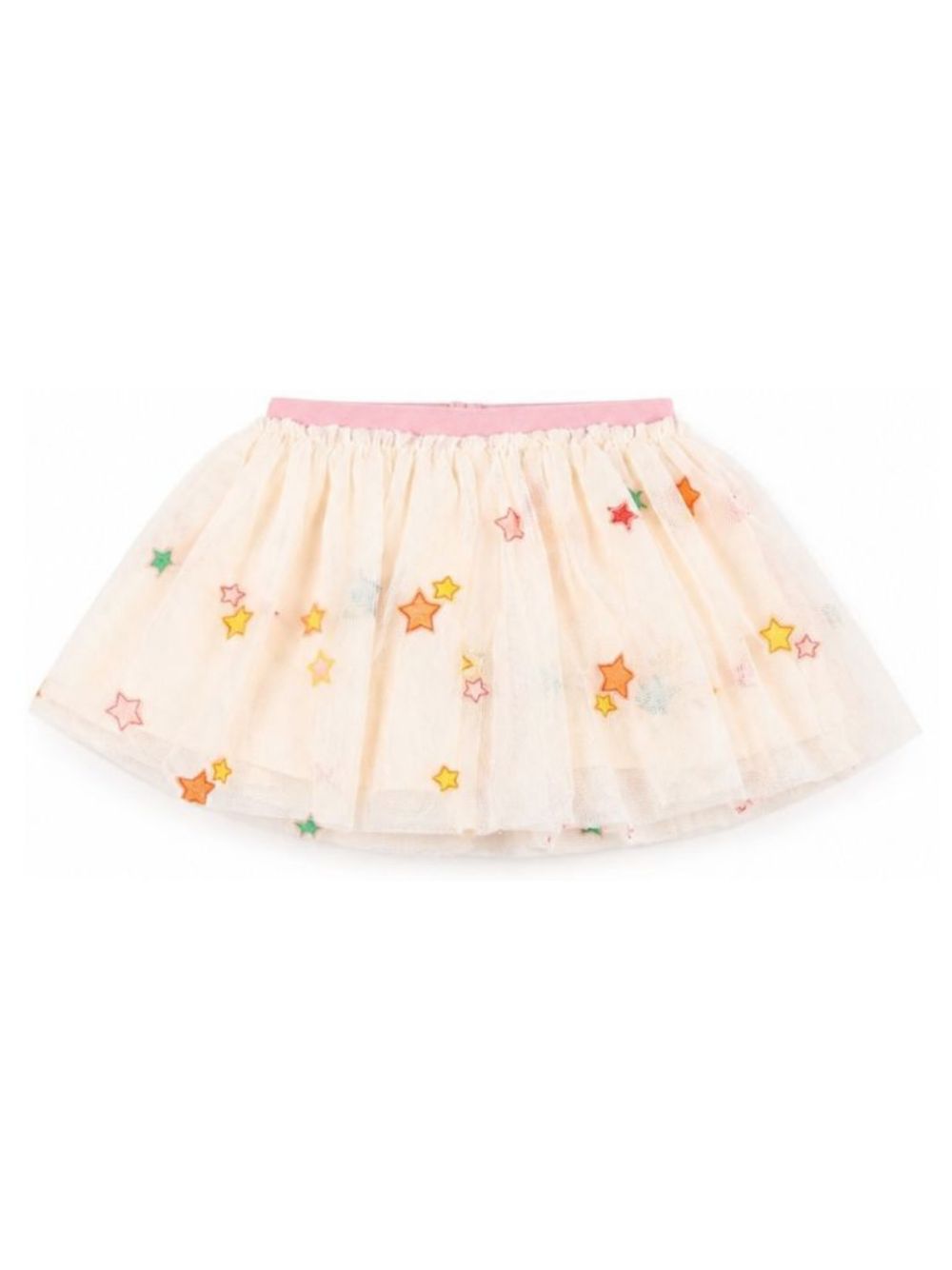 Gonna per neonata Stella McCartney Kids rosa con stelline ricamate TZ7001 Z3867 189MC STELLA McCARTNEY KIDS 