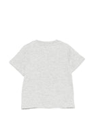 T-shirt per neonati Stella McCartney Kids grigia con stampa grafica TZ8001 Z3772 807 STELLA McCARTNEY KIDS 