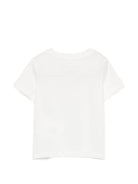 T-shirt per neonata Stella McCartney Kids bianca con motivo ricamato sul davanti TZ8031 Z3772 101 STELLA McCARTNEY KIDS 
