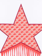 T-shirt per bambina Stella McCartney Kids bianca con stampa stella sul davanti TZ8A31 Z3772 100 STELLA McCARTNEY KIDS 