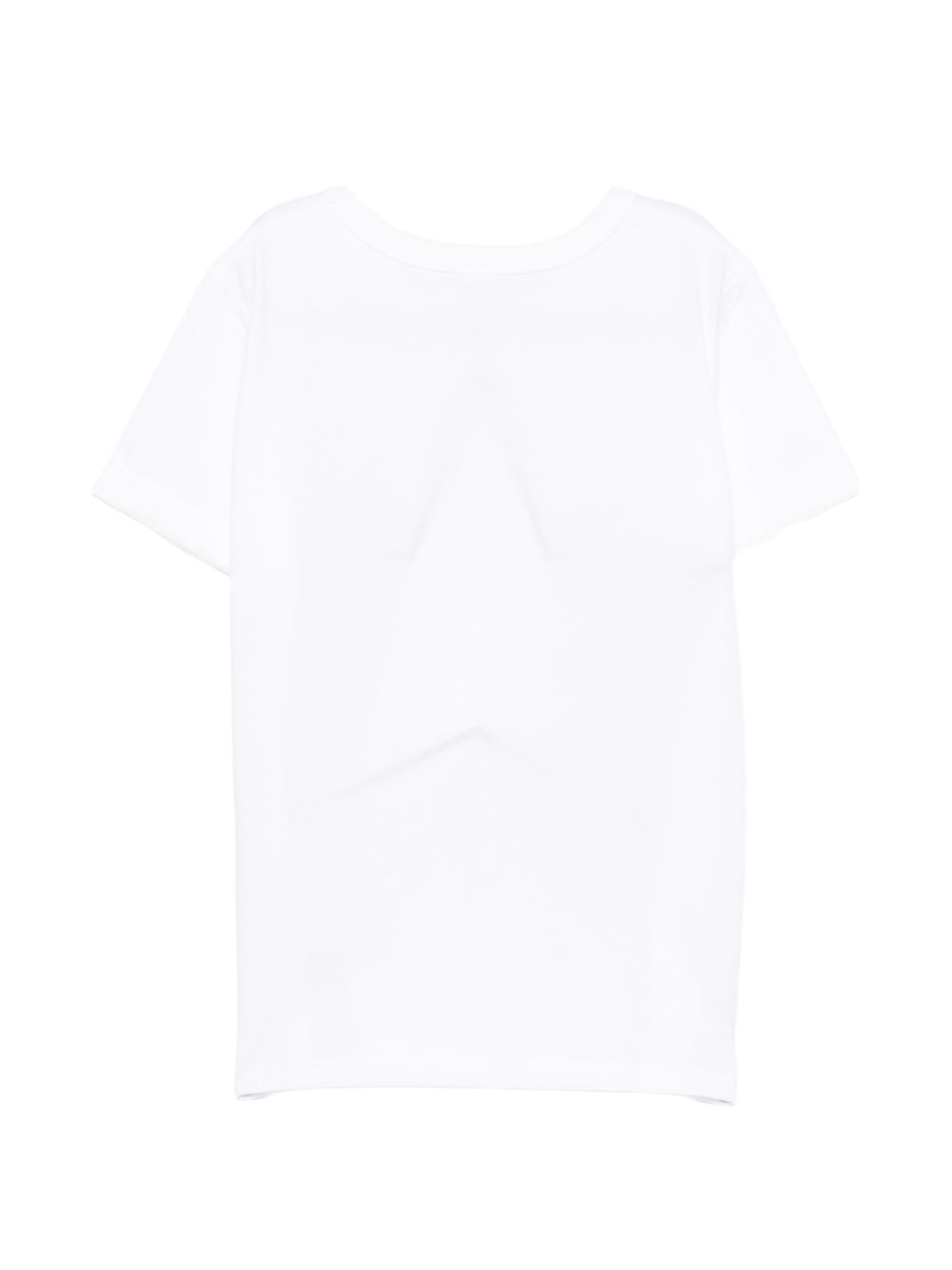 T-shirt per bambina Stella McCartney Kids bianca con stampa stella sul davanti TZ8A31 Z3772 100 STELLA McCARTNEY KIDS 
