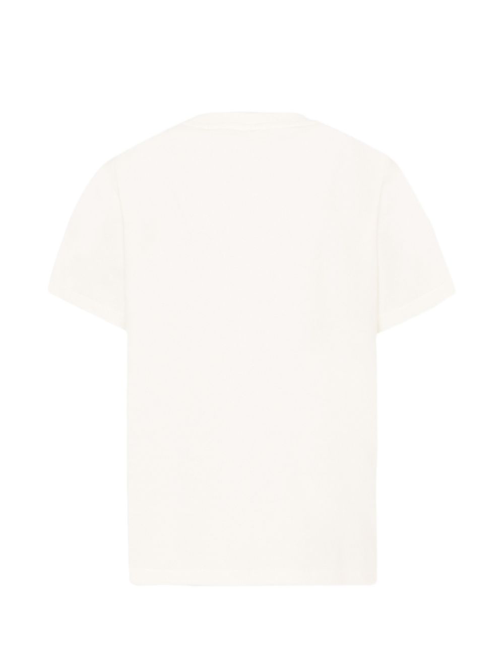 T-shirt per bambina Stella McCartney Kids bianca con dettagli a fiori TZ8A51 Z3772 101 STELLA McCARTNEY KIDS 
