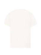 T-shirt per bambina Stella McCartney Kids bianca con dettagli a fiori TZ8A51 Z3772 101 STELLA McCARTNEY KIDS 