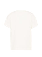T-shirt per bambina Stella McCartney Kids bianca con stampa grafica TZ8A71 Z3772 101 STELLA McCARTNEY KIDS 