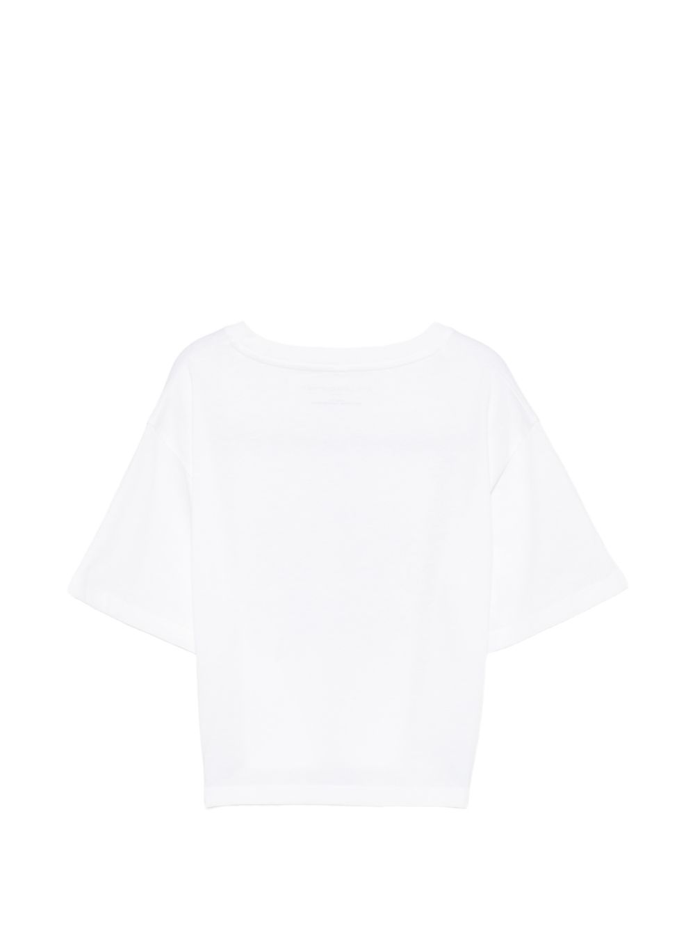 T-shirt per bambina Stella McCartney Kids bianca con stampa grafica TZ8B11 Z3931 100 STELLA McCARTNEY KIDS 