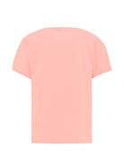 T-shirt per bambina Stella McCartney Kids rosa con logo stampato sul davanti TZ8B41 Z3931 51Q STELLA McCARTNEY KIDS 