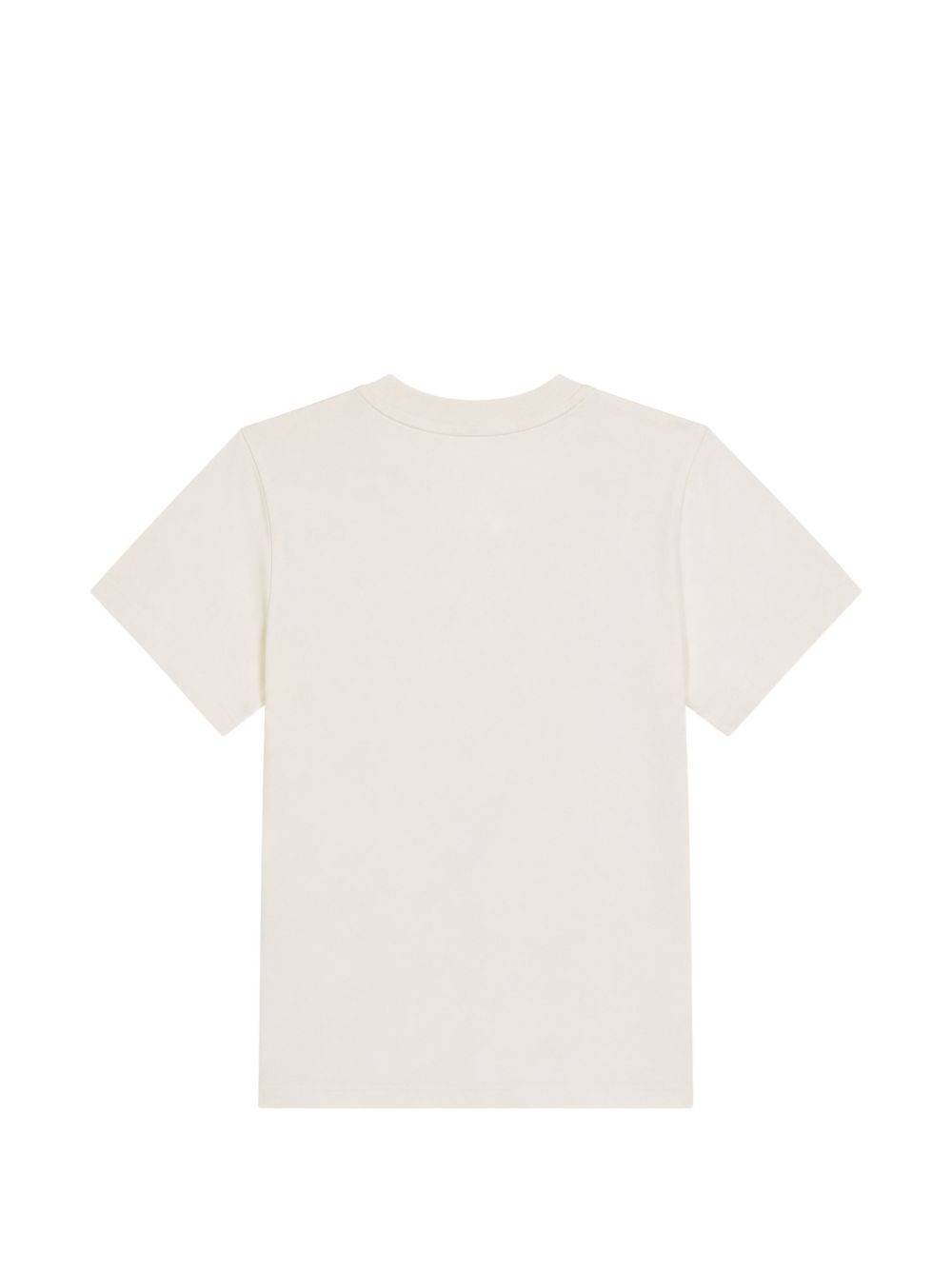 T-shirt per bambina Stella McCartney Kids bianca con frange applicate TZ8C51 Z3772 101 STELLA McCARTNEY KIDS 