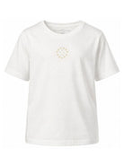 T-shirt per bambina Stella McCartney Kids bianca con stampa grafica TZ8D11 Z3931 101 STELLA McCARTNEY KIDS 