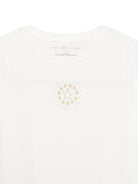 T-shirt per bambina Stella McCartney Kids bianca con stampa grafica TZ8D11 Z3931 101 STELLA McCARTNEY KIDS 