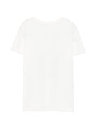 T-shirt per bambino Stella McCartney Kids bianca con stampa grafica TZ8P61 Z3772 101 STELLA McCARTNEY KIDS 