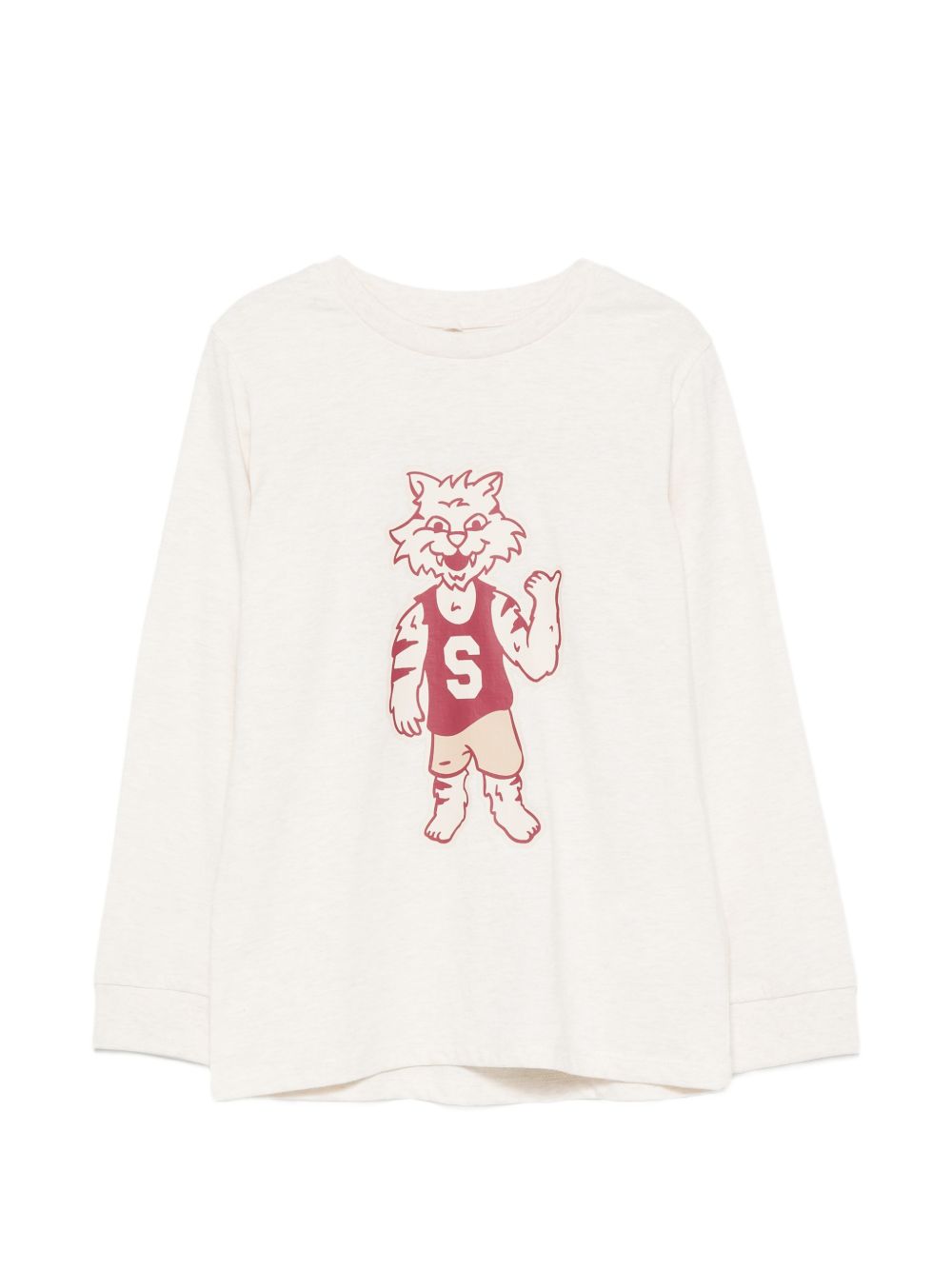 T-shirt per bambino Stella McCartney Kids bianca con stampa grafica TZ8Q10 Z3772 870 STELLA McCARTNEY KIDS 