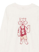 T-shirt per bambino Stella McCartney Kids bianca con stampa grafica TZ8Q10 Z3772 870 STELLA McCARTNEY KIDS 