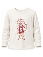 T-shirt per bambino Stella McCartney Kids bianca con stampa grafica TZ8Q10 Z3772 870 STELLA McCARTNEY KIDS 