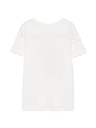 T-shirt per bambino Stella McCartney Kids bianca con stampa grafica TZ8Q91 Z3772 101 STELLA McCARTNEY KIDS 