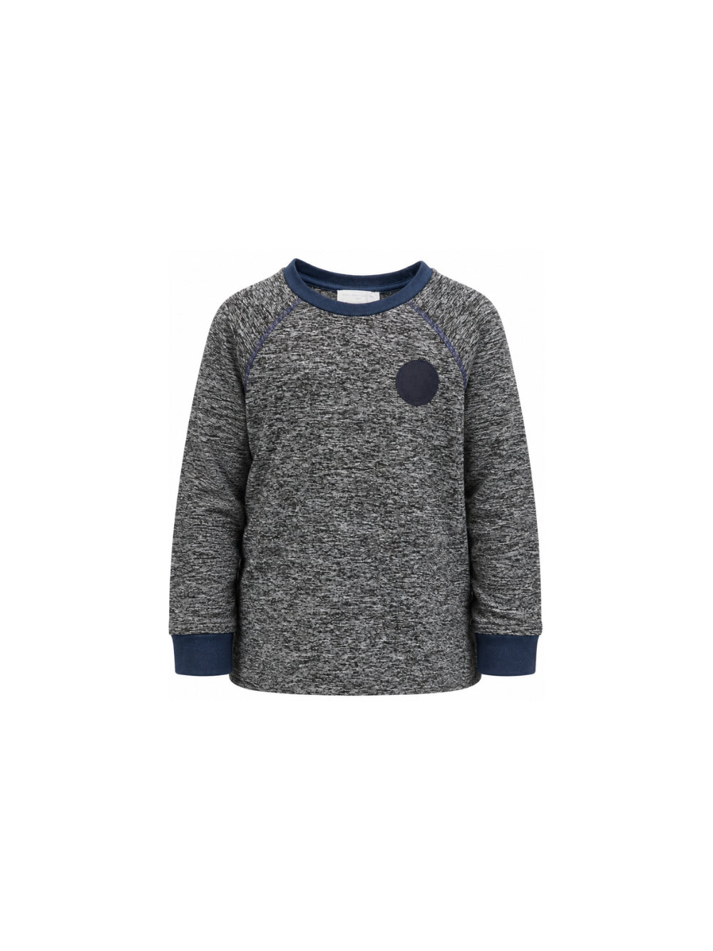 T-shirt per bambina Stella McCartney Kids grigia con bordi a contrasto TZ8R00 Z3968 999 STELLA McCARTNEY KIDS 