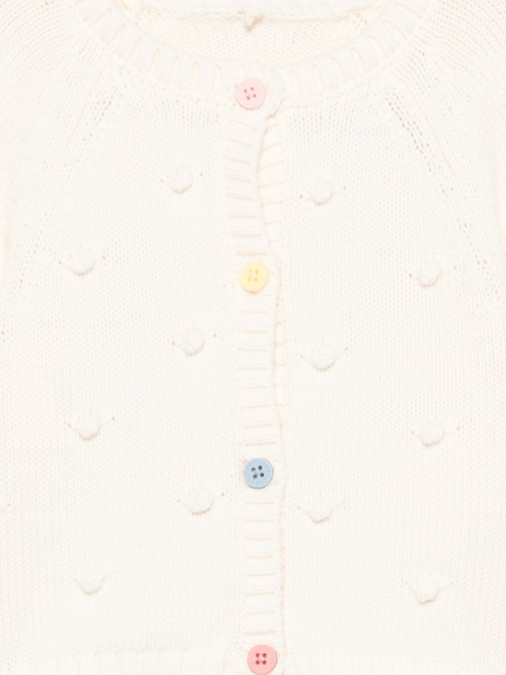 Maglione per neonata Stella McCartney Kids biege con decorazione a rilievo TZ9010 Z1528 101 STELLA McCARTNEY KIDS 