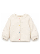 Maglione per neonata Stella McCartney Kids biege con decorazione a rilievo TZ9010 Z1528 101 STELLA McCARTNEY KIDS 