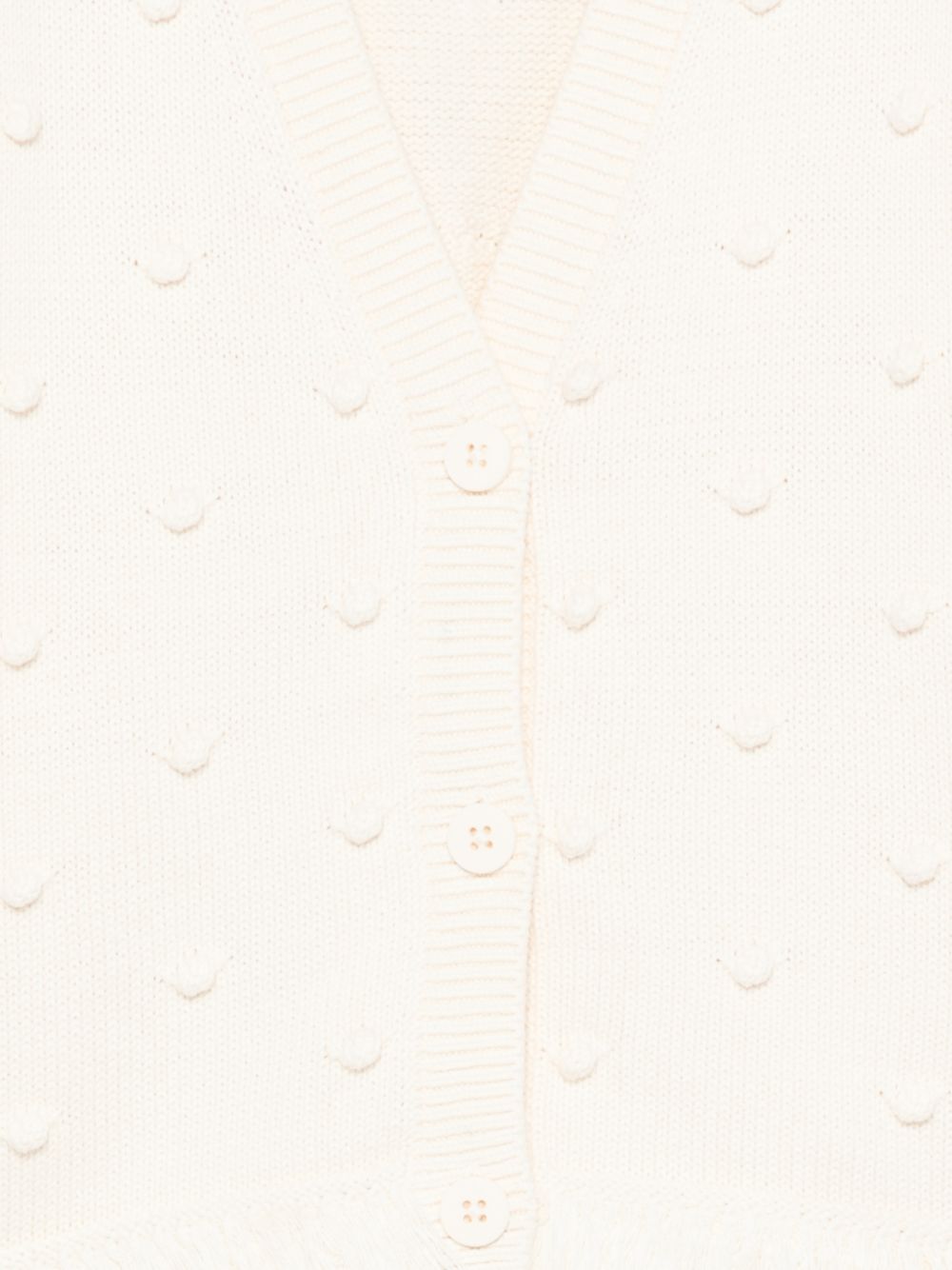 Cardigan per bambina Stella McCartney Kids beige con decorazione in rilievo TZ9A60 Z1528 101 STELLA McCARTNEY KIDS 