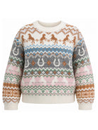 Maglione per bambino Stella McCartney Kids bianco con lavorazione a intarsio TZ9A70 Z3893 999 STELLA McCARTNEY KIDS 