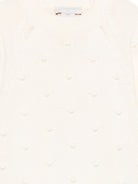 Maglione per bambina Stella McCartney Kids  beige con decorazione a rilievo TZ9A80 Z1528 101 STELLA McCARTNEY KIDS 