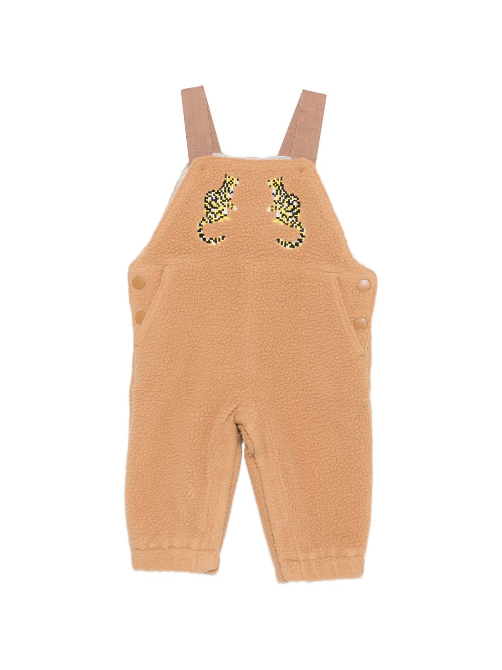 Salopette per neonato Stella McCartney Kids beige con ricamo TZA312 Z0624 362 STELLA McCARTNEY KIDS 