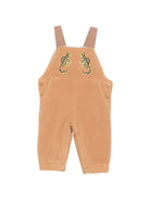 Salopette per neonato Stella McCartney Kids beige con ricamo TZA312 Z0624 362 STELLA McCARTNEY KIDS 